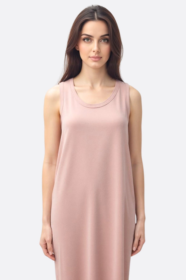 Women’s Powder Pink Maxi Dress